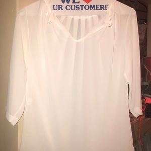 White Italian blouse